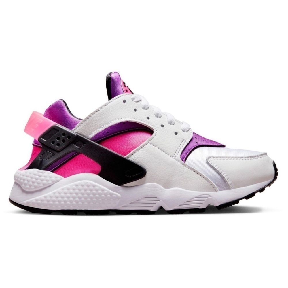 Nike Air Huarache "White/Black/Hyper Pink/Vivid Purple" sz 6 - Picture 5 of 5